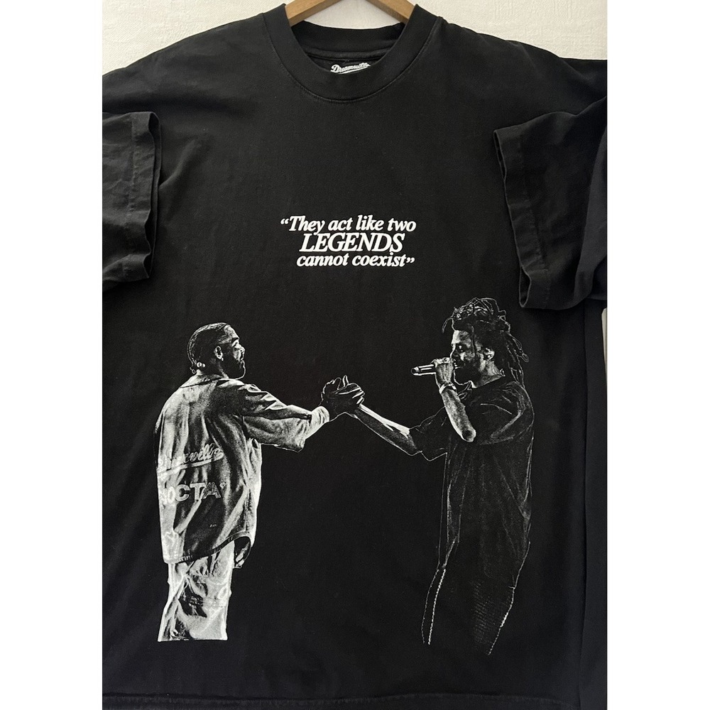 Drake x J. Cole Big‎ As The What T-Shirt Black Mens XXL DREAMVILLE Tour 2024